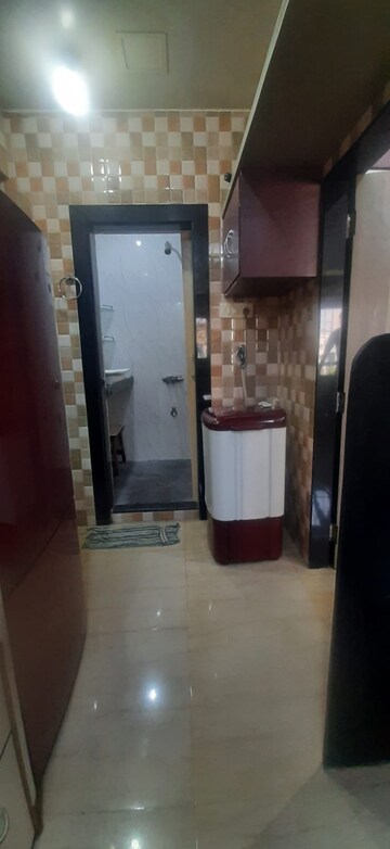Bathroom in 1 BHK Apartment at Montana CHS, Andheri West – for Rent