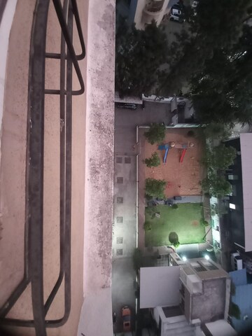 Balcony in 2 BHK Apartment at Lunkad Akash Towers, Pimple Nilakh – for Rent
