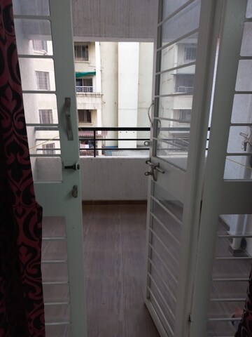 Balcony in 2 BHK Apartment at Lunkad Akash Towers, Pimple Nilakh – for Rent
