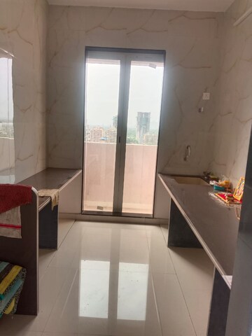Kitchen in 2 BHK Apartment at Deiv Virat Grandeur, Thakurli – for Rent