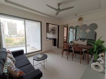 Master Bedroom in 1 BHK Apartment at Aurum Q Residences, Ghansoli – for Rent