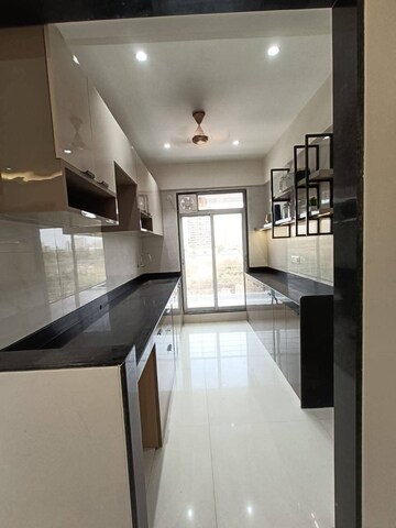 Kitchen in 1 BHK Apartment at Aurum Q Residences, Ghansoli – for Rent