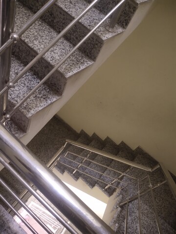 Staircase in 3 BHK Builder Floor at Guru Nanak Enclave, Dhakoli Village – for Sale