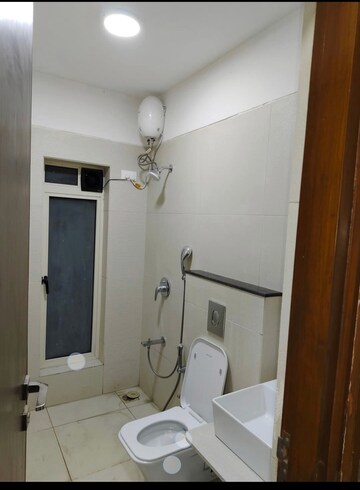 Bathroom in 3 BHK Apartment at Bharat Juhu Vistas, Juhu – for Rent