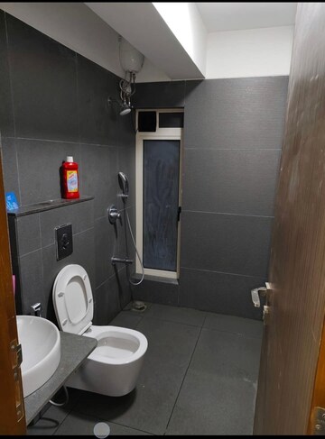 Bathroom in 3 BHK Apartment at Bharat Juhu Vistas, Juhu – for Rent