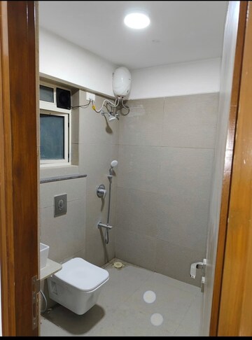 Bathroom in 3 BHK Apartment at Bharat Juhu Vistas, Juhu – for Rent