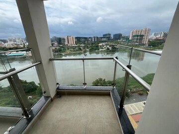 Balcony in 3 BHK Apartment at Puravankara Silversands, Mundhwa – for Rent