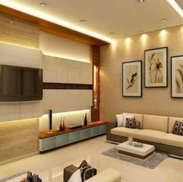 Living Room in 4 BHK Builder Floor at DLF Silver Oaks, Sector 26a – for Sale