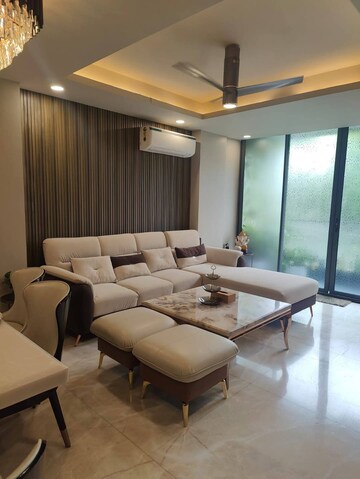 Living Room in 2 BHK Builder Floor at Palam Vihar Residents Association, Palam Vihar – for Rent