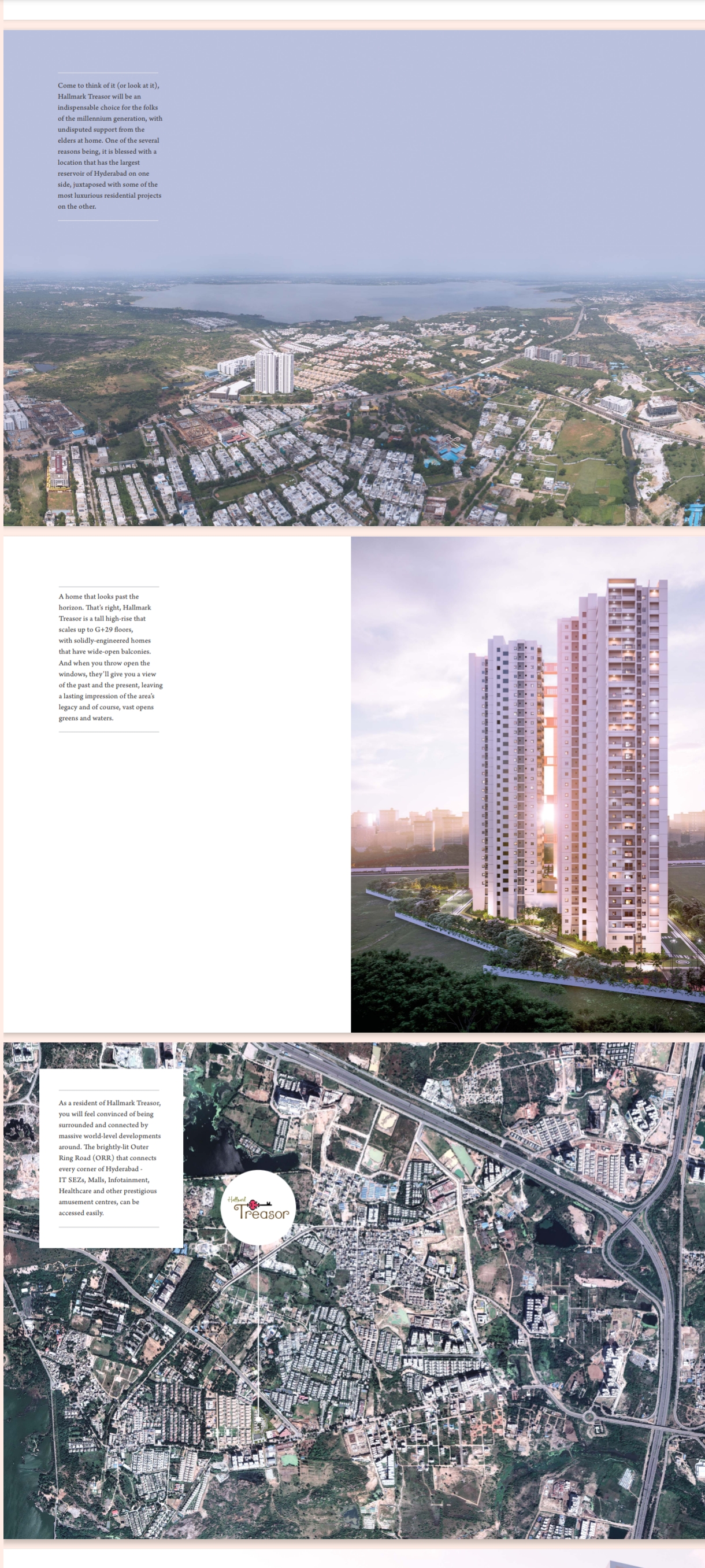 3 BHK + Servant Room Apartment For Sale in Hallmark Treasor