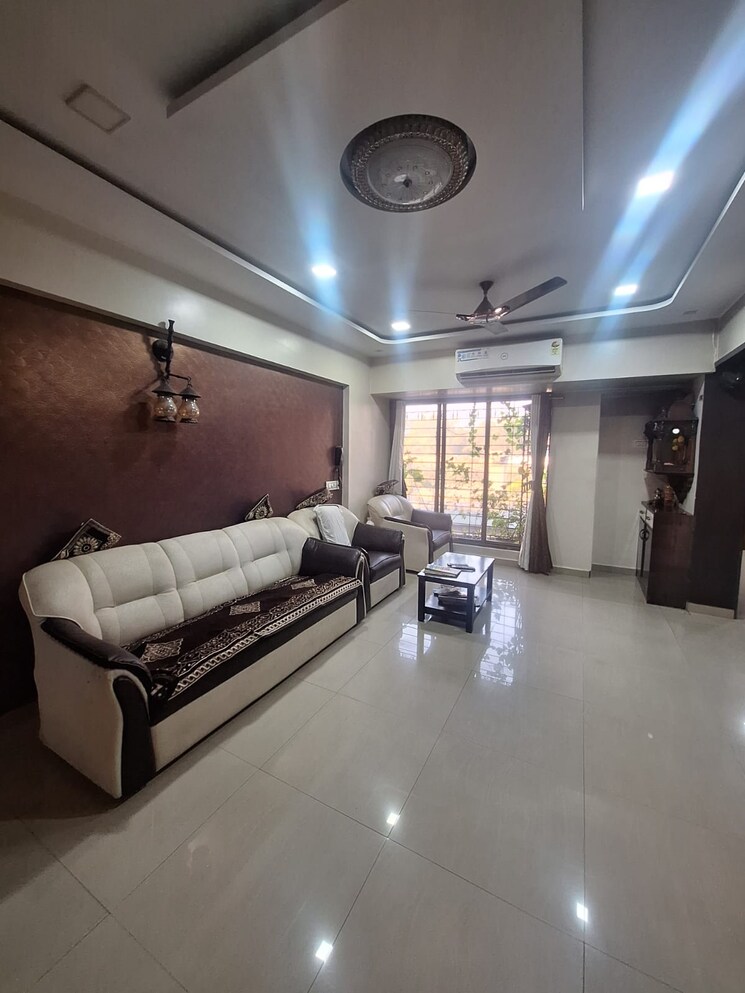 Living Room, damji-shamji-shah-mahavir-classik 2 Bedroom 800 Sq.Ft. Apartment In Powai Mumbai 8116997