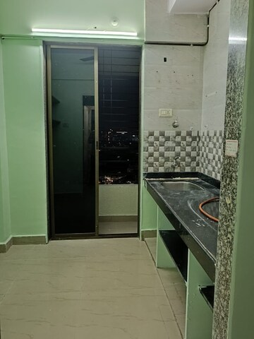 Kitchen in 1 BHK Apartment at Ghansoli Sector 21 – for Rent