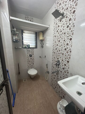 Bathroom in 1 BHK Apartment at Suncity Complex, Powai – for Rent