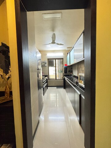 Building Lobby in 2.5 BHK Apartment at Oberoi Realty Woods, Goregaon East – for Sale
