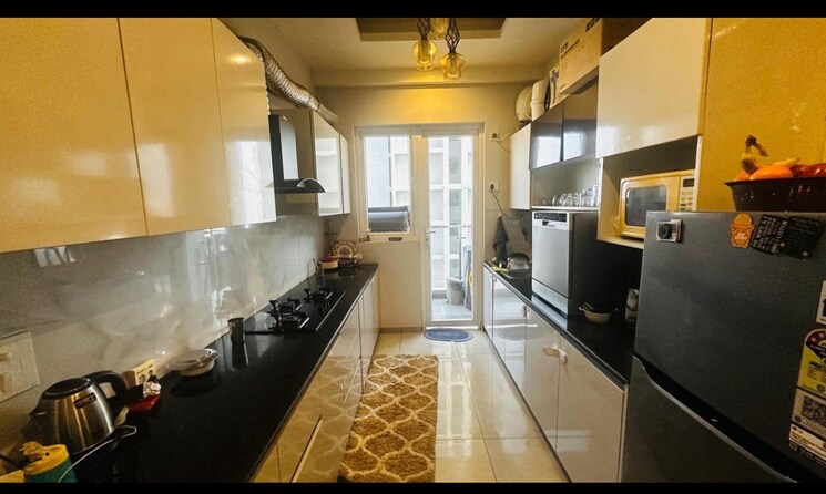 Kitchen, t-homes-phase-1 4 Bedroom 1950 Sq.Ft. Apartment In Siddharth Vihar Ghaziabad 8117214