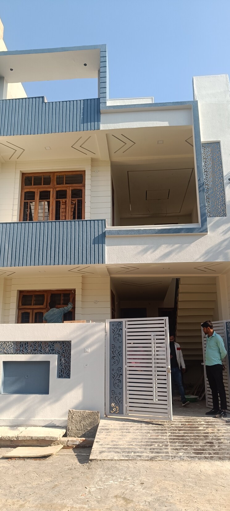Exterior View, gomti nagar 3 Bedroom 1000 Sq.Ft. Villa In Gomti Nagar Lucknow 8117218