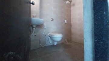 Bathroom in 2 BHK Apartment at Cosmos Habitat, Majiwada – for Rent