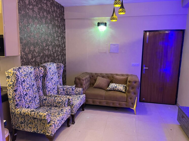 Living Room, signature-global-the-roselia 2 Bedroom 800 Sq.Ft. Apartment In Sector 95a Gurgaon 8117316