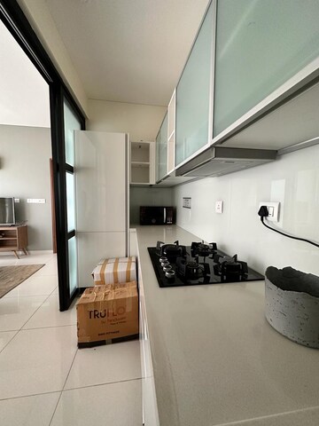 Kitchen in 2 BHK Apartment at Godrej Ananda, Bagaluru  – for Sale