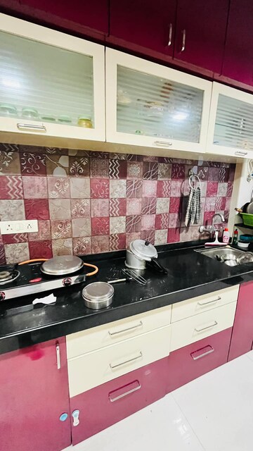 Kitchen in 1 BHK Apartment at Mahape – for Rent