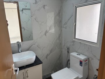 Bathroom in 3 BHK Apartment at Suncity Essel Tower, Sector 28 – for Rent