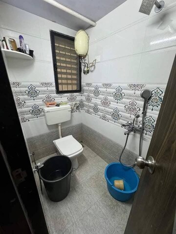Bathroom in 2 BHK Apartment at Sector 5 Ghansoli – for Rent
