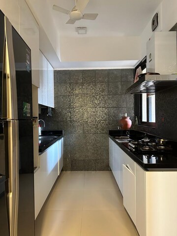 Kitchen in 4 BHK Apartment at Lodha Marquise, Worli – for Rent