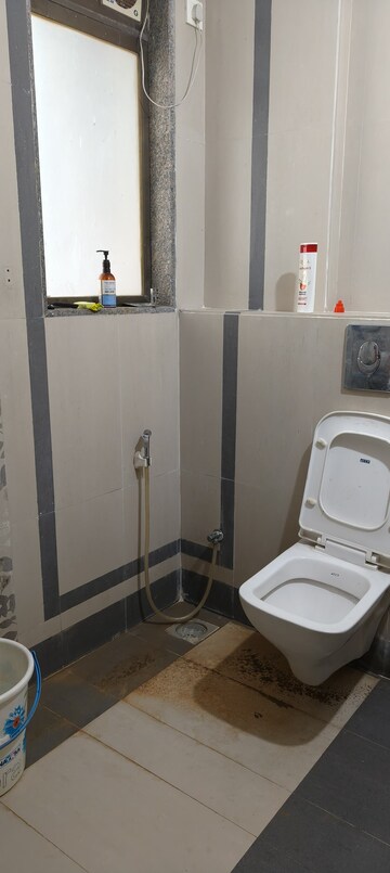 Bathroom in 3 BHK Apartment at Shree Sai Prasad , Kharghar Sector 19 – for Rent