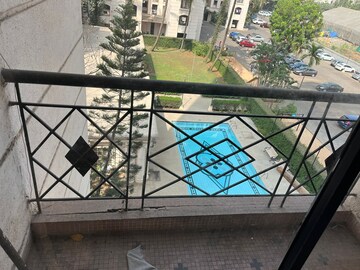 Balcony in 2 BHK Apartment at Hiranandani Crystal Court CHS, Kharghar – for Rent