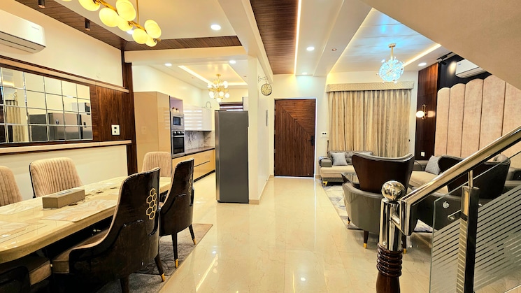 Master Bedroom, high ground 3 Bedroom 2050 Sq.Ft. Independent House In High Ground Zirakpur 8117648