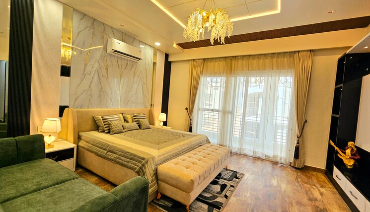 Bedroom, high ground 3 Bedroom 2050 Sq.Ft. Independent House In High Ground Zirakpur 8117648