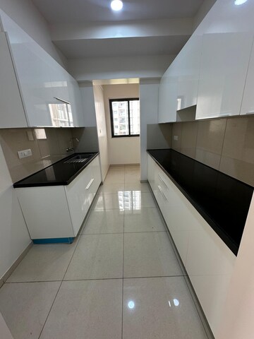 Kitchen in 3 BHK Apartment at Shapoorji Pallonji Vicinia, Powai – for Rent