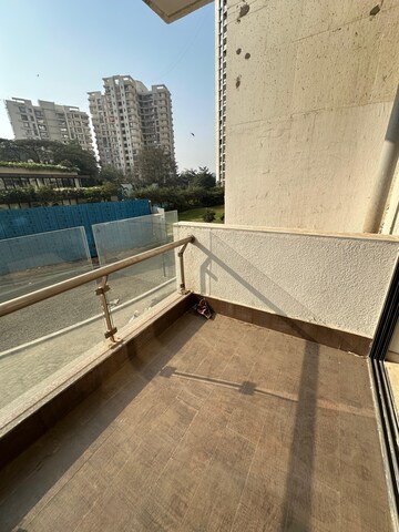 Balcony in 3 BHK Apartment at Shapoorji Pallonji Vicinia, Powai – for Rent