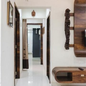 Building Lobby in 3.5 BHK Apartment at Trikuta Tower, Powai – for Rent