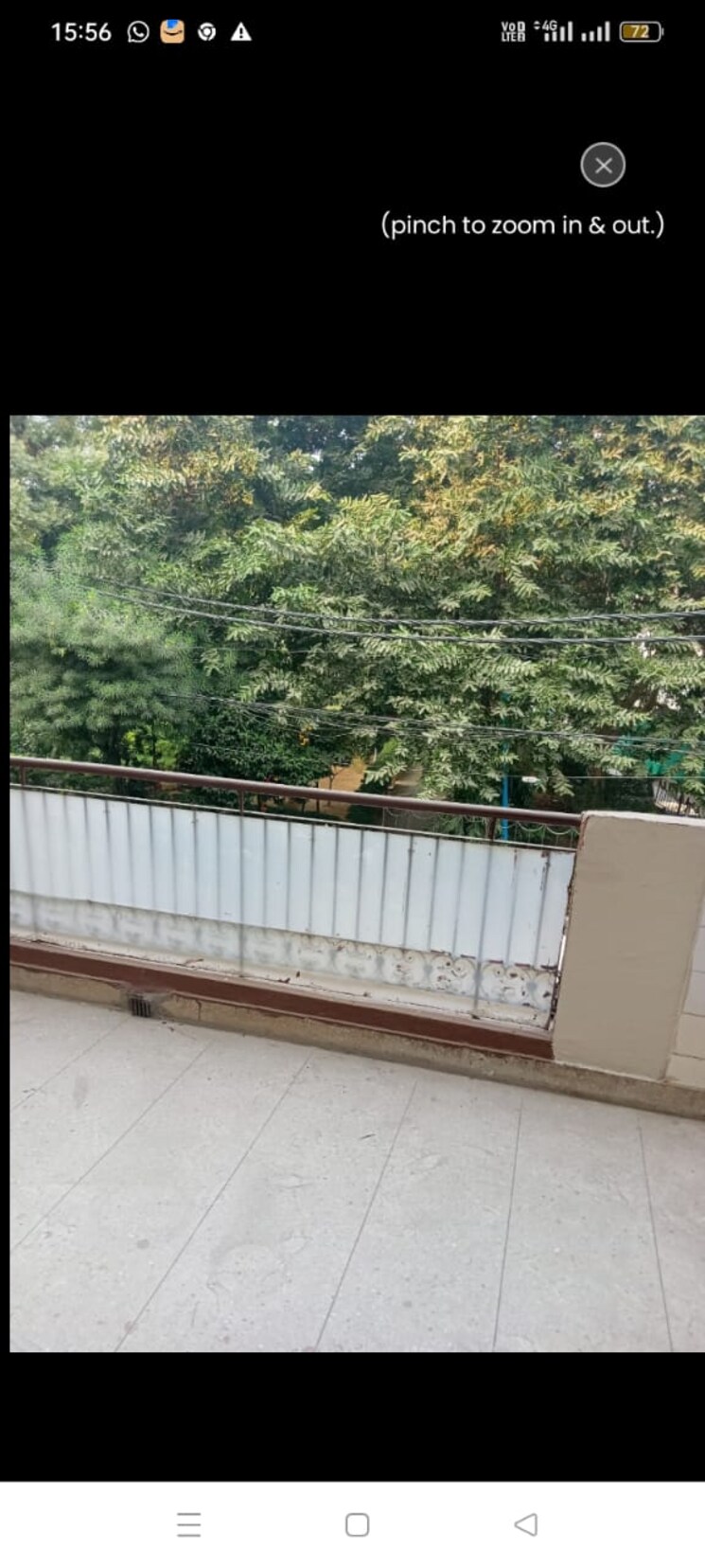 Balcony, east of kailash 3 Bedroom 1400 Sq.Ft. Builder Floor In East Of Kailash Delhi 8117687