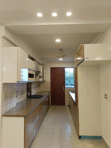 Kitchen in 3 BHK Builder Floor at Unitech South City II, Sector 50 – for Sale