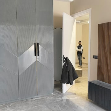 Bathroom in 3 BHK Builder Floor at Janakpuri – for Rent