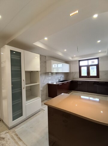 Kitchen in 4 BHK Builder Floor at South City 2 – for Sale