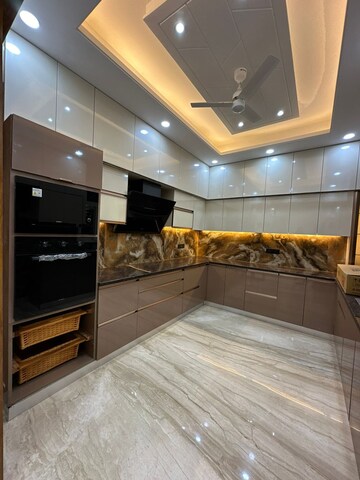Kitchen in 4 BHK Builder Floor at South City 2 – for Sale