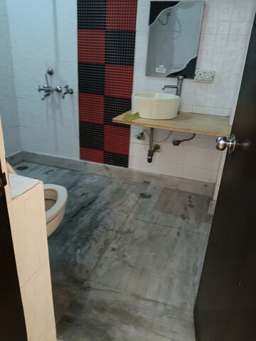 Bathroom in 2 BHK Builder Floor at Vivek Vihar – for Rent