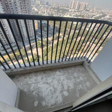 Balcony in 3 BHK Apartment at Amrapali Platinum, Sector 119 – for Rent