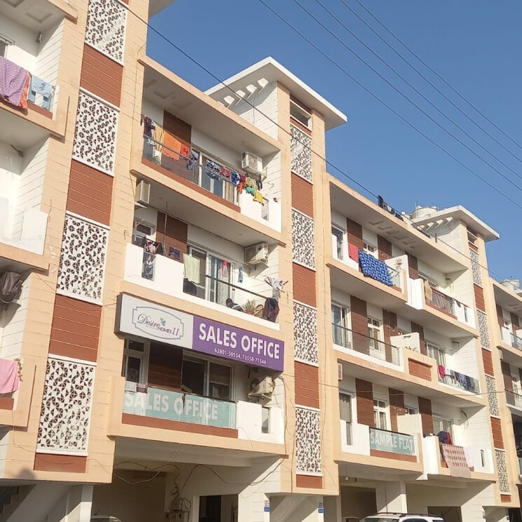 Exterior View, patiala road 3 Bedroom 1250 Sq.Ft. Apartment In Patiala Road Zirakpur 8117863