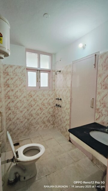 Bathroom in 3.5 BHK Apartment at HBH Galaxy Apartments, Sector 43 – for Rent