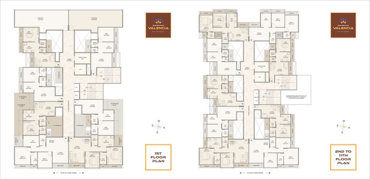 Floor Plan, bhaveshwar-valencia 1 Bedroom 736 Sq.Ft. Apartment In Ulwe Navi Mumbai 8117961
