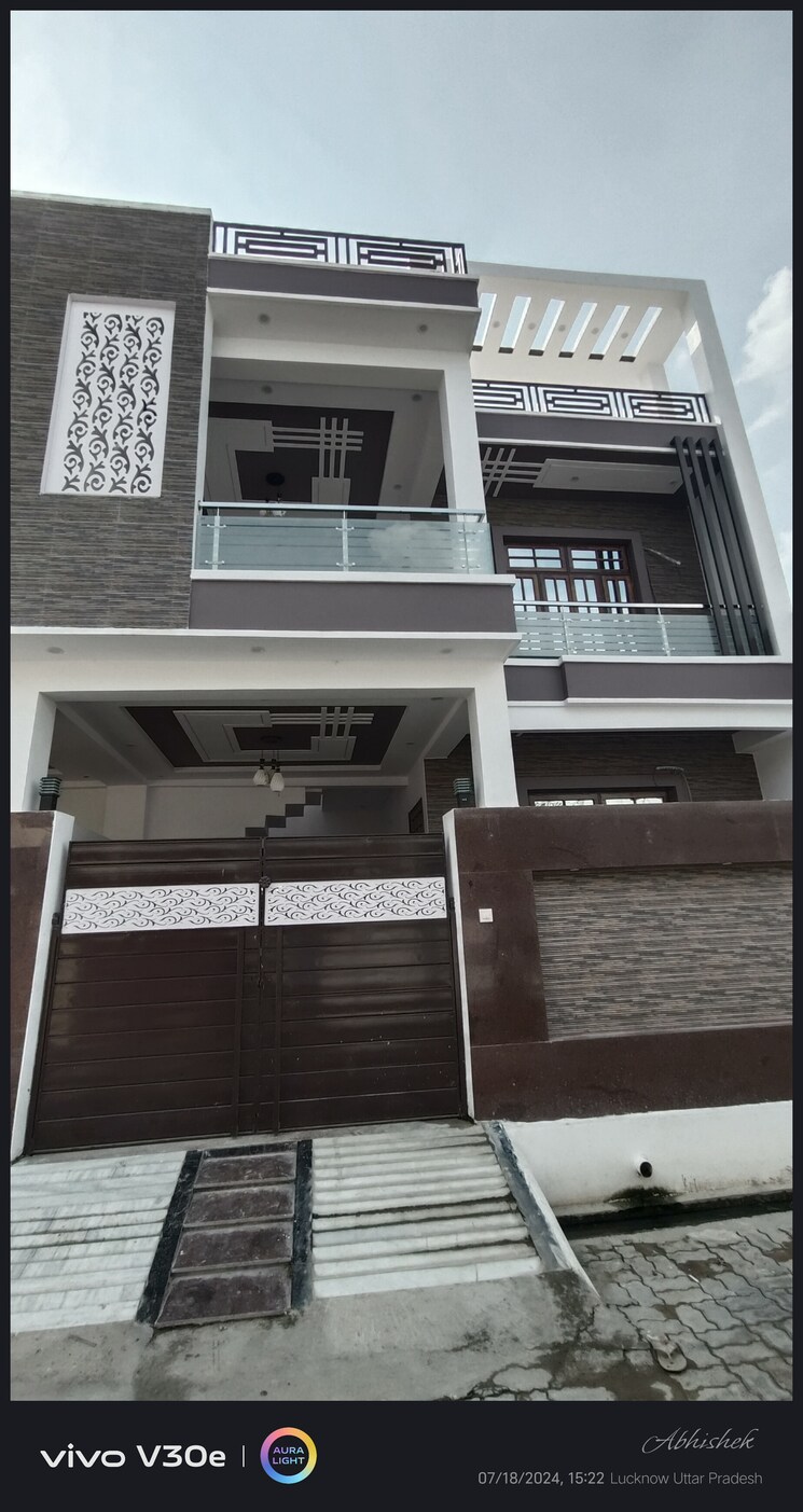 Exterior View, jankipuram 4 Bedroom 2000 Sq.Ft. Villa In Jankipuram Lucknow 8118094