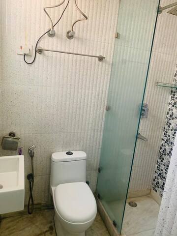 Bathroom in 3 BHK Builder Floor at South Extension ii – for Rent