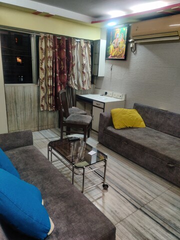 Living Room in 1 BHK Apartment at Neelkamal Gruh CHS LTD, Malad West – for Rent