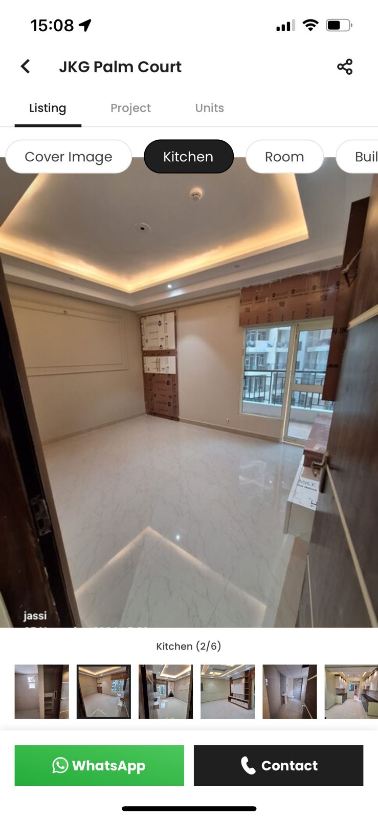 2 BHK + Study Room 1010 Sq.Ft. Apartment in La Residentia