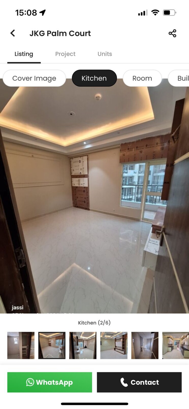 Kitchen, gaur-city-2-16th-avenue 3 Bedroom 1500 Sq.Ft. Apartment In Sector 16c Greater Noida Greater Noida 8118256