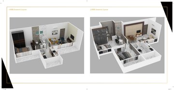 Floor Plan in 1 BHK Apartment at Juhi Niharika Absolute, Sector 39 Kharghar – for Sale